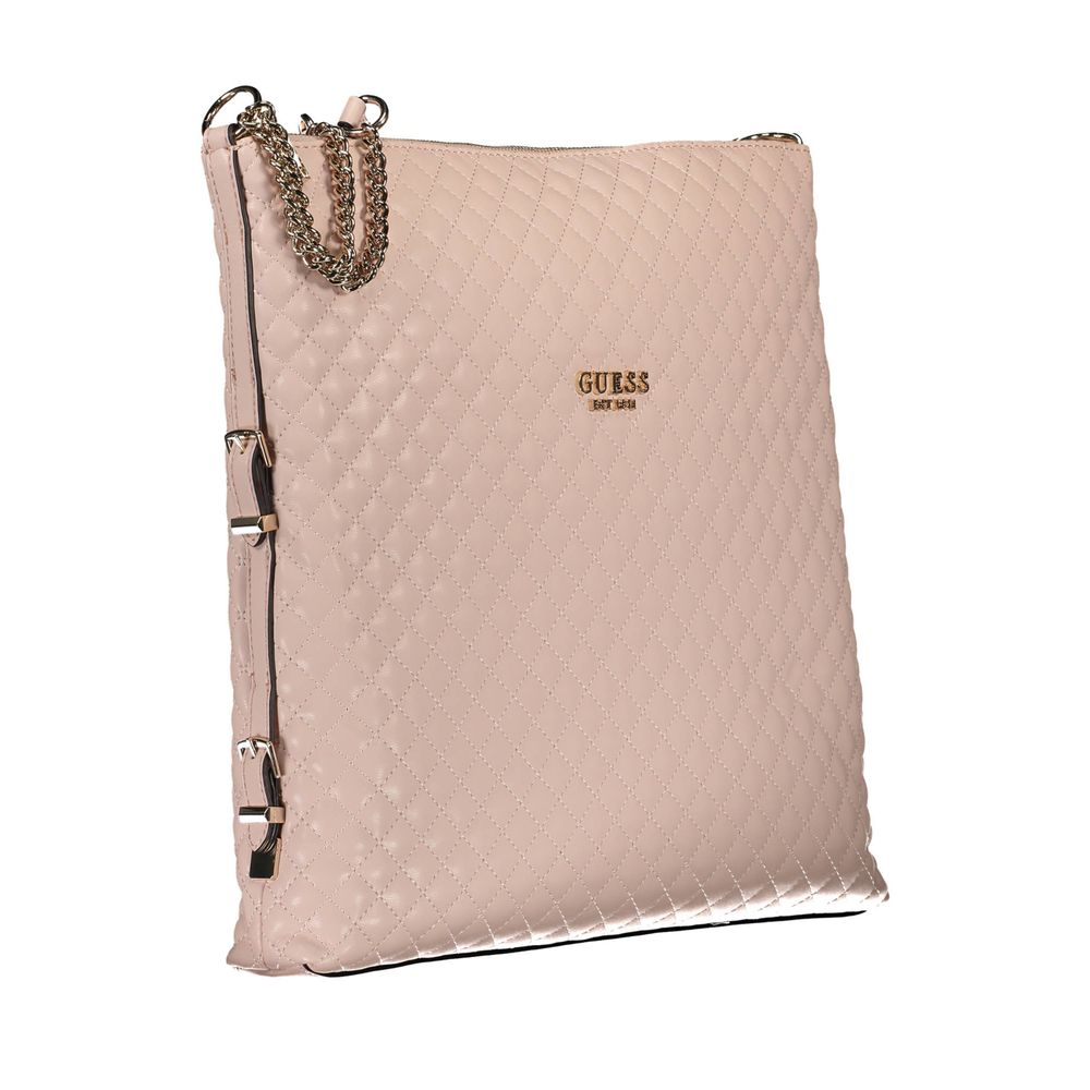 Bolso de polietileno rosa para mujer