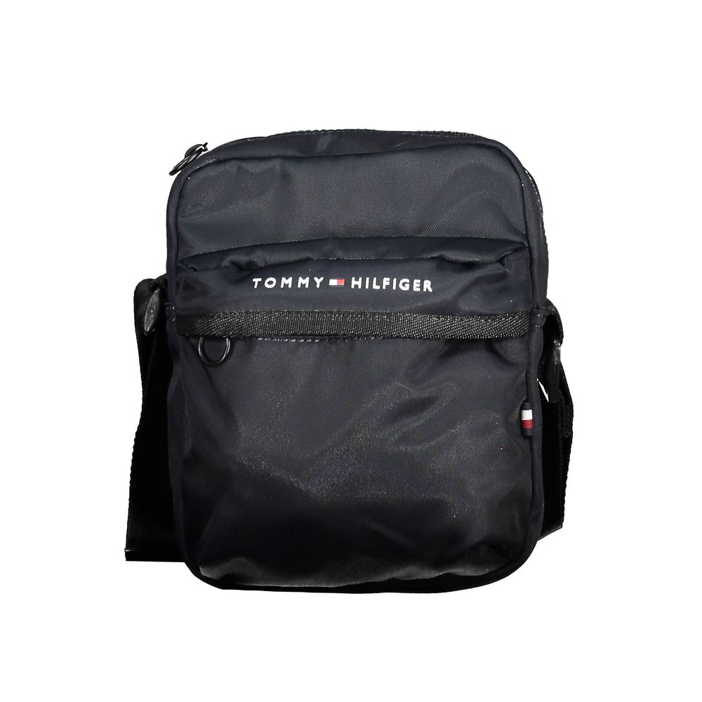 Bolso bandolera hombre poliéster azul