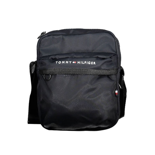 Bolso bandolera hombre poliéster azul
