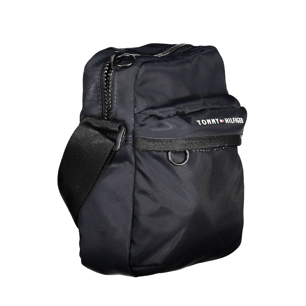 Bolso bandolera hombre poliéster azul