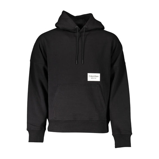 Jersey Negro Algodón Hombre
