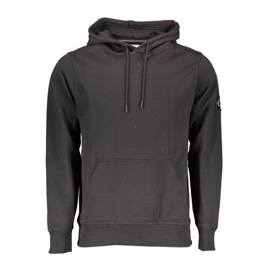 Jersey Negro Algodón Hombre