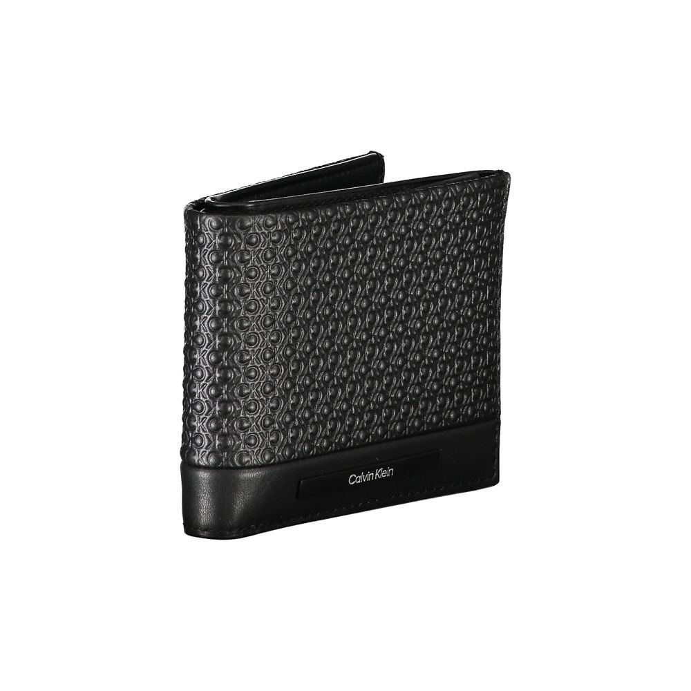 Elegante Cartera RFID de Piel Negra
