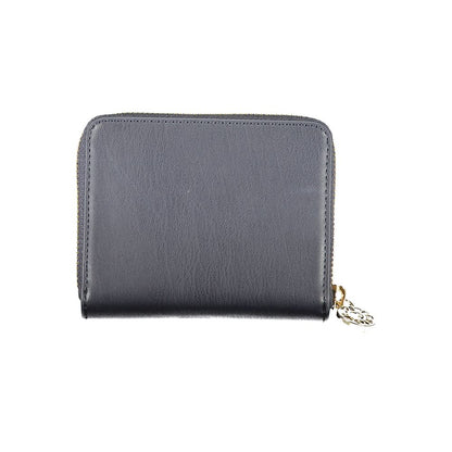 Cartera de polietileno azul