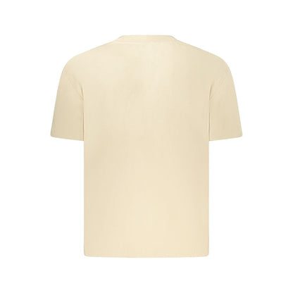 Beige Cotton Tops & T-Shirt