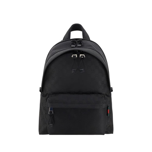 GG Pattern Nylon Backpack