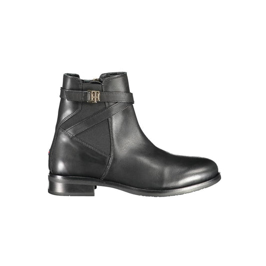 Bota Mujer Piel Negra