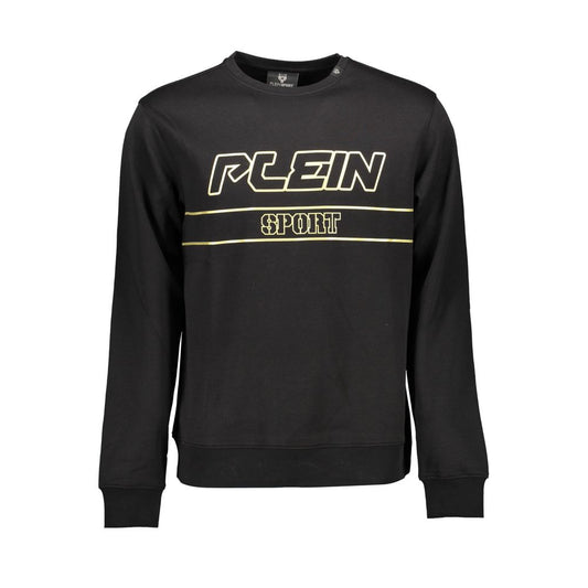 Jersey Negro Algodón Hombre