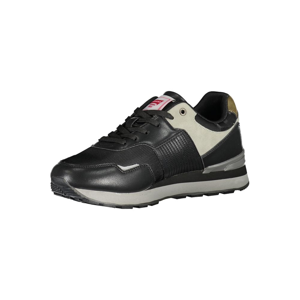 Elegantes zapatillas deportivas con cordones y detalles en contraste