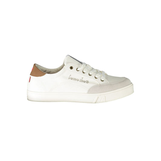 Zapatilla blanca de poliéster
