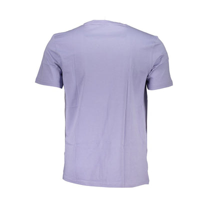 Purple Cotton Men T-Shirt