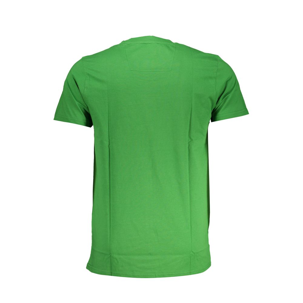 Camiseta verde de algodón
