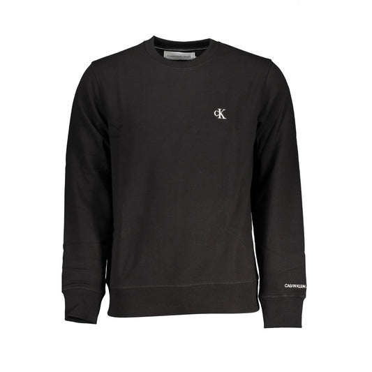 Jersey Negro Algodón Hombre