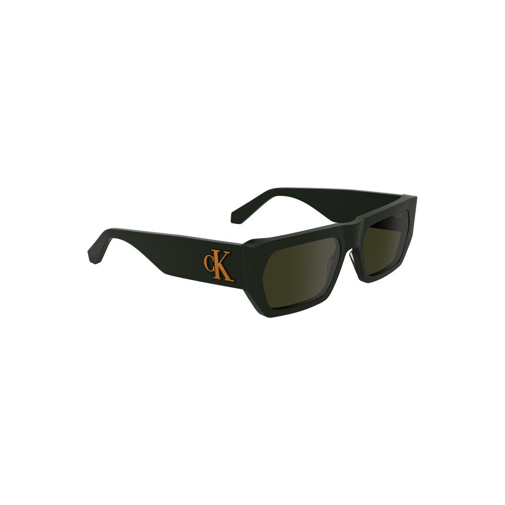Green Acetate Men Sunglasses