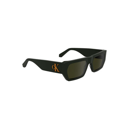 Green Acetate Men Sunglasses