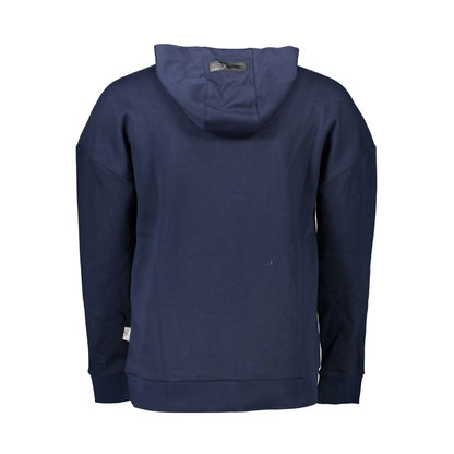 Jersey azul de algodón para hombre