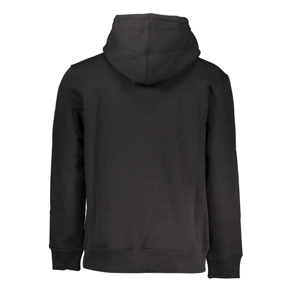 Jersey Negro Algodón Hombre