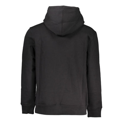 Jersey Negro Algodón Hombre