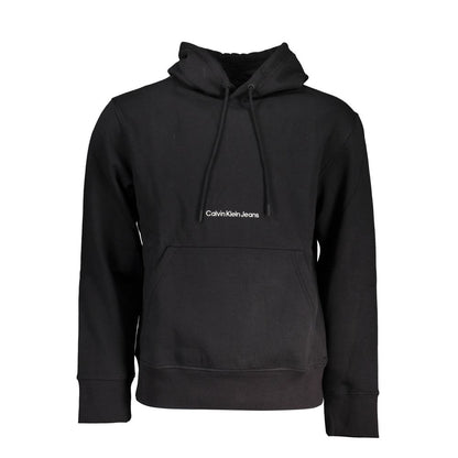 Jersey Negro Algodón Hombre