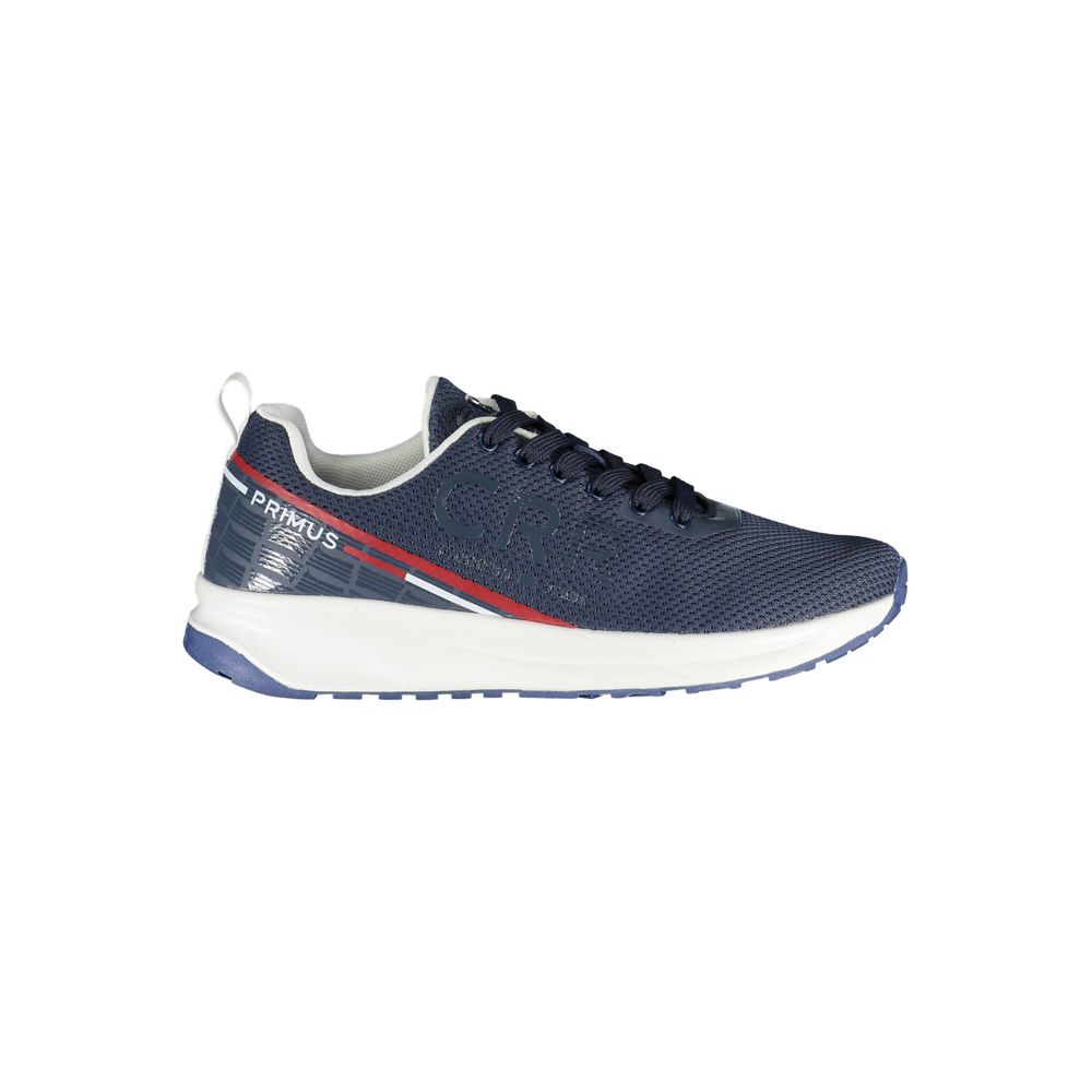 Zapatillas para hombre de poliéster azul