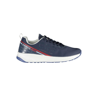 Zapatillas para hombre de poliéster azul