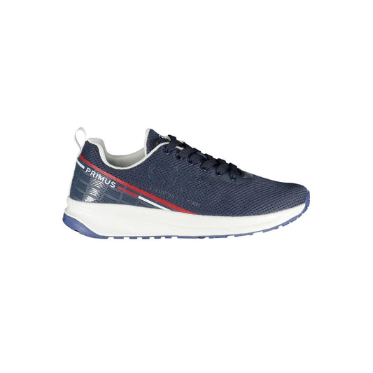Zapatillas para hombre de poliéster azul