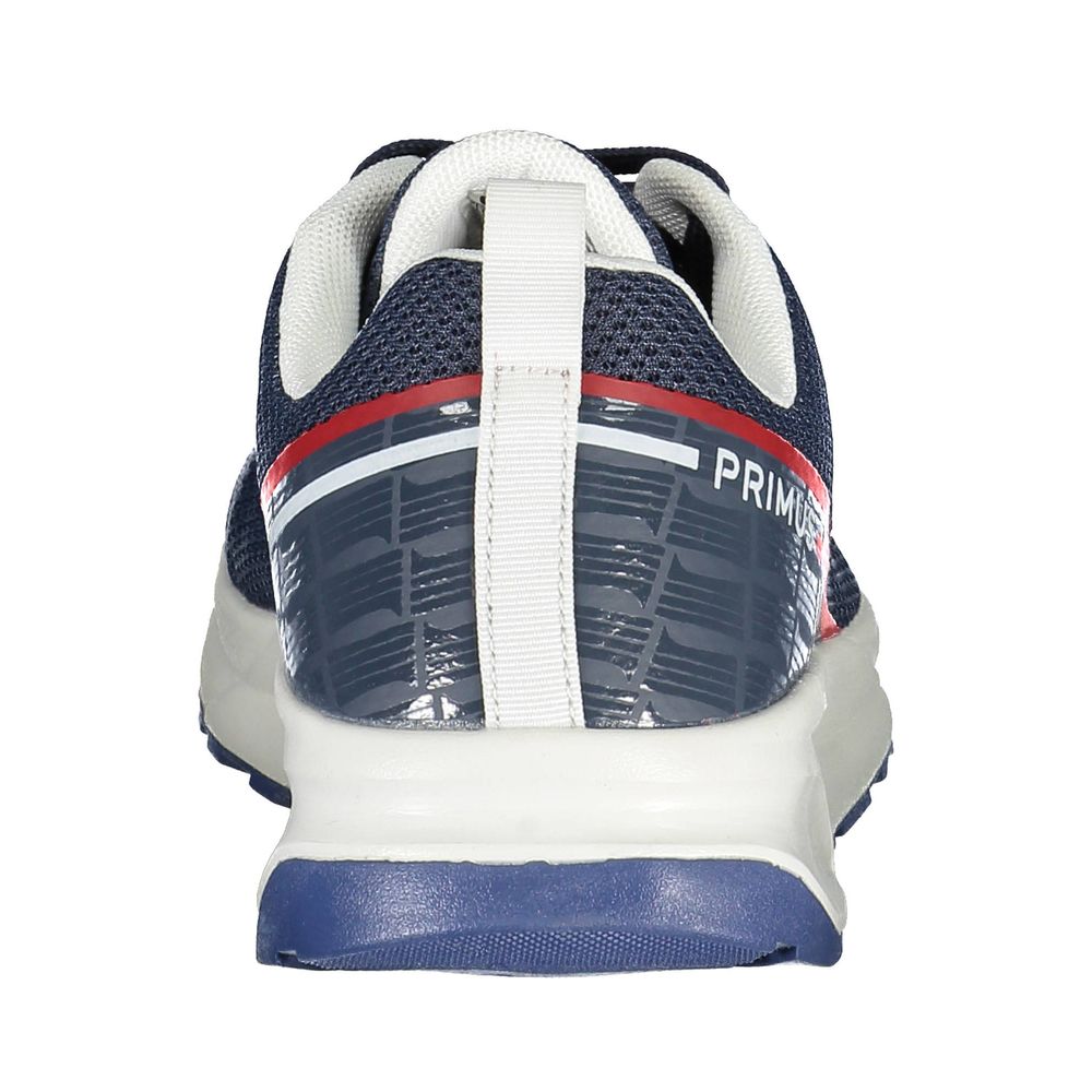 Zapatillas para hombre de poliéster azul