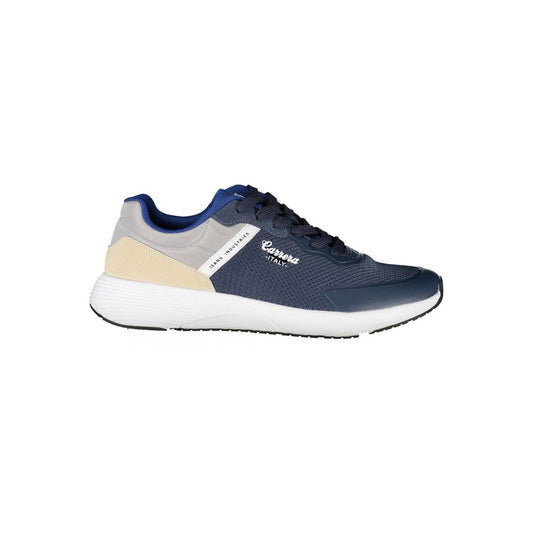 Zapatillas para hombre de poliéster azul