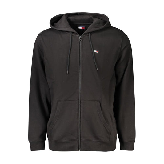 Jersey Negro Algodón Hombre
