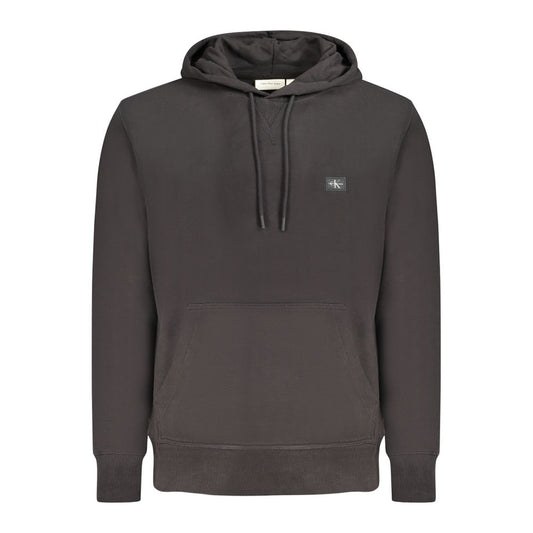 Jersey Negro Algodón Hombre