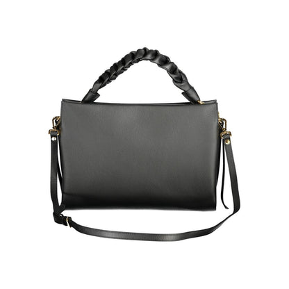 Bolso de piel negro