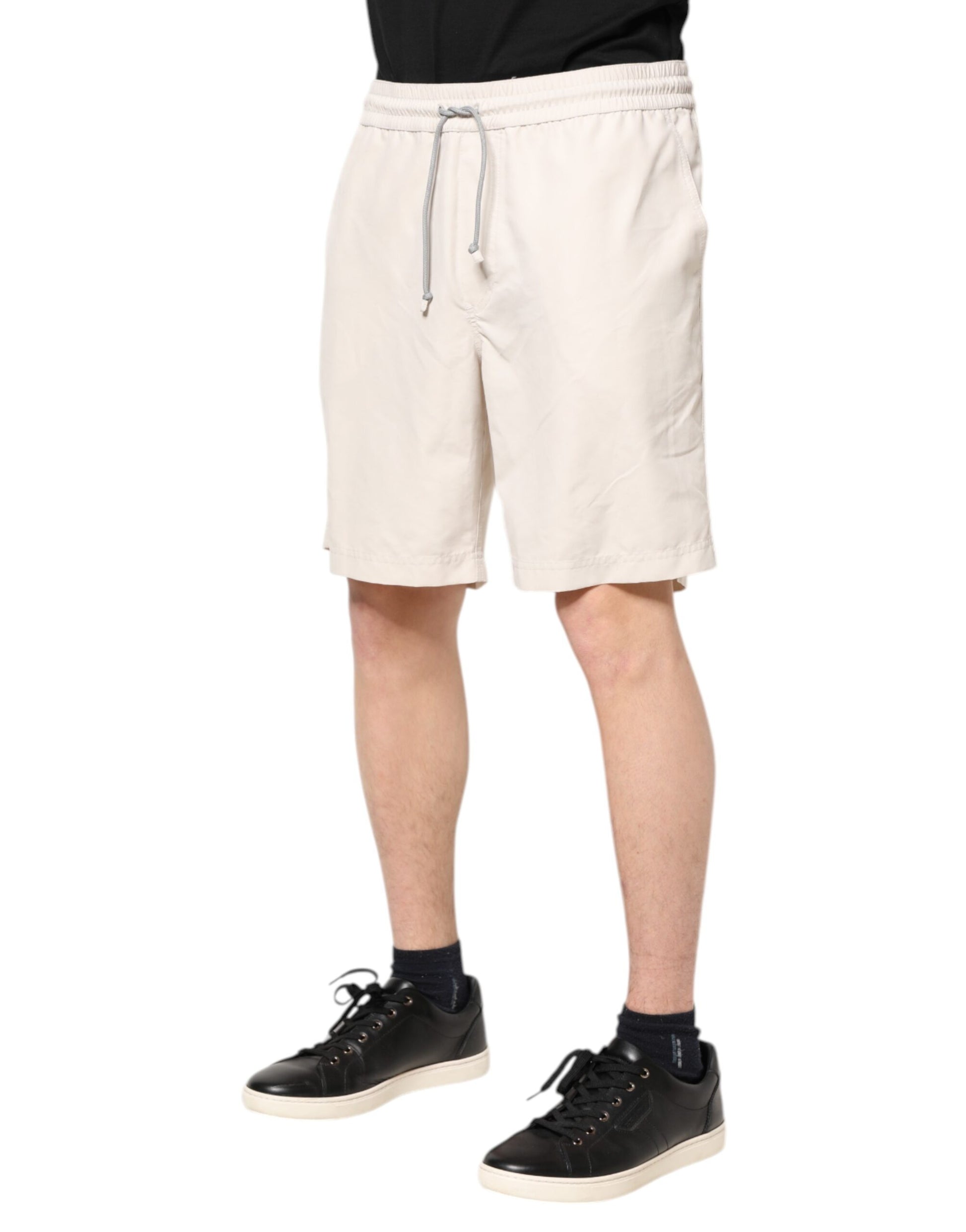 Off White Logo Men Bermuda Sweatshorts Shorts