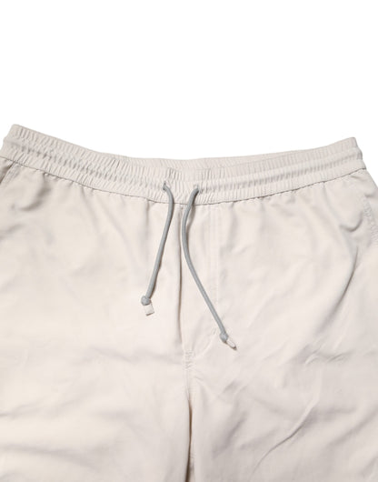 Off White Logo Men Bermuda Sweatshorts Shorts