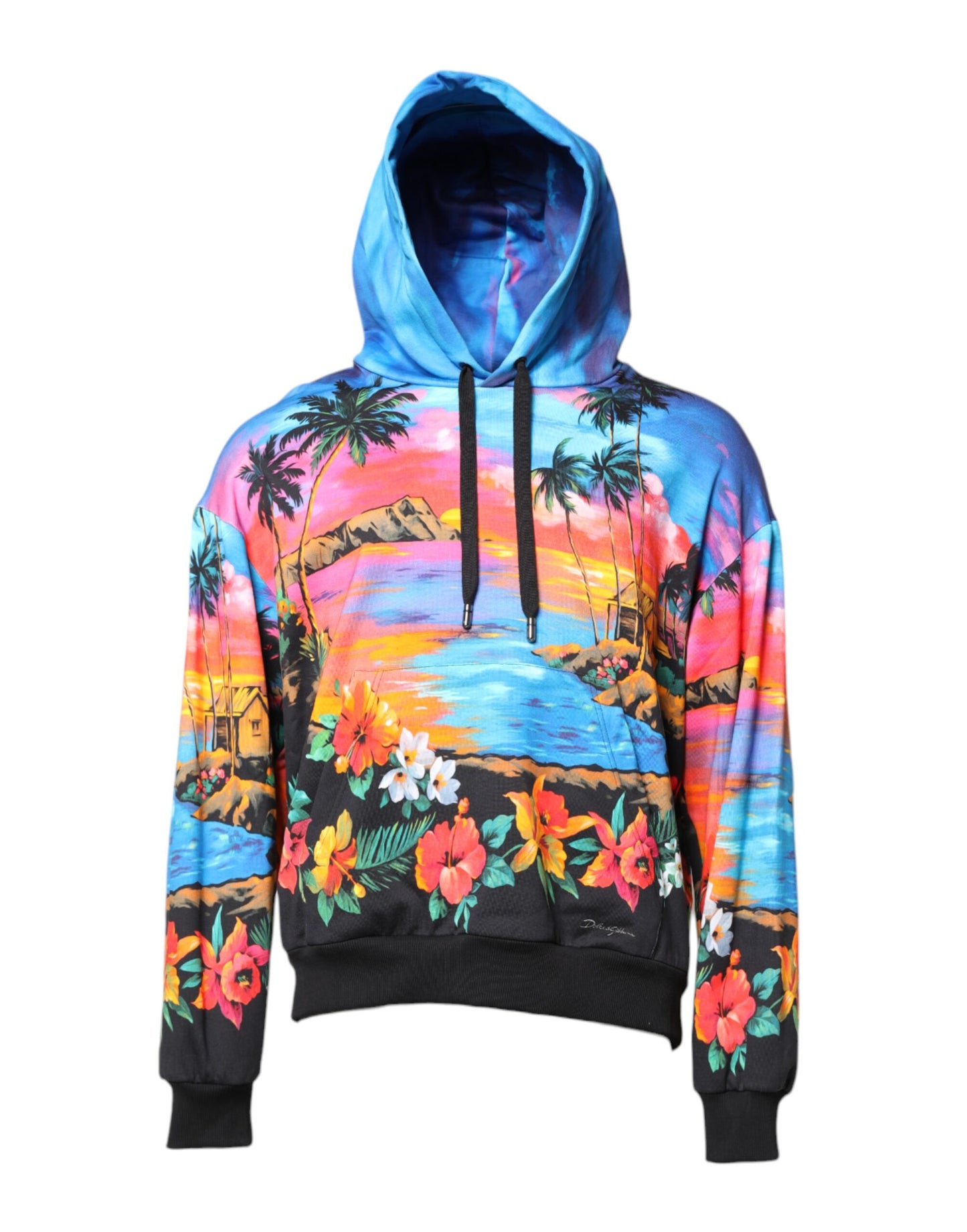 Sudadera con capucha estampada multicolor Sweater