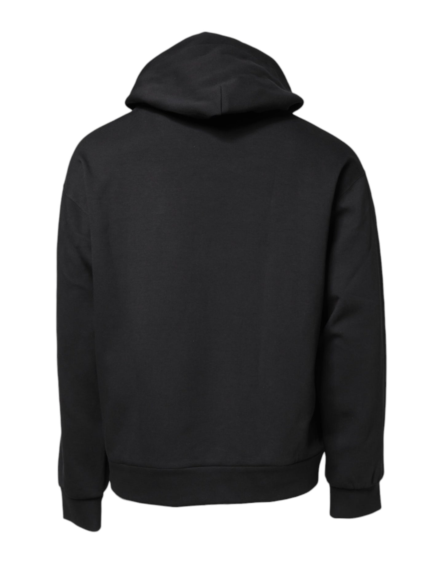 Black Bee Crown Embroidery Hooded Sweater