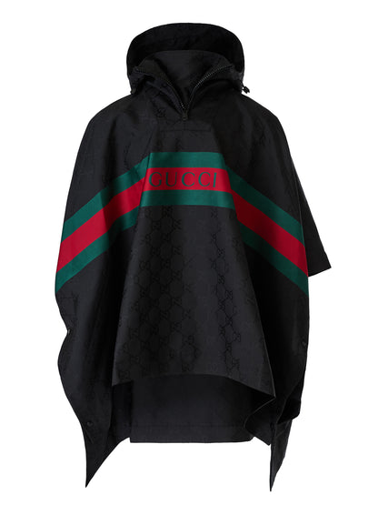 GG Jacquard Nylon Coat