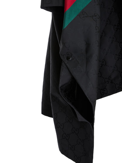 GG Jacquard Nylon Coat