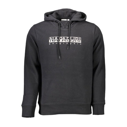 Jersey Negro Algodón Hombre