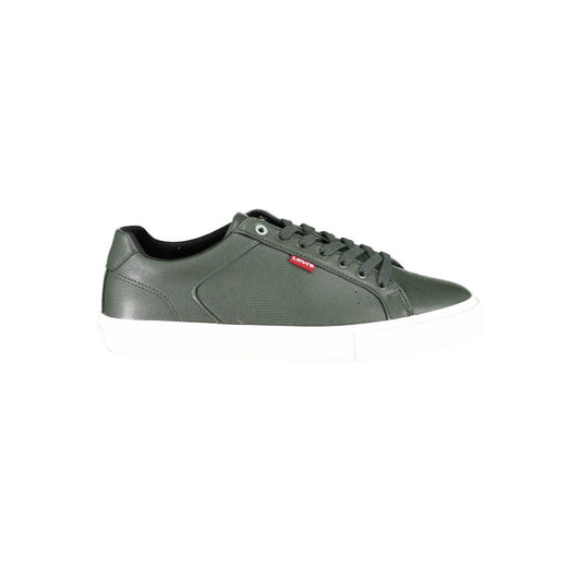 Green Polyester Sneaker