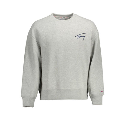 Jersey gris de algodón para hombre