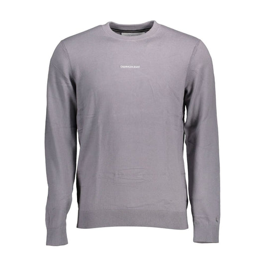 Jersey gris de algodón para hombre