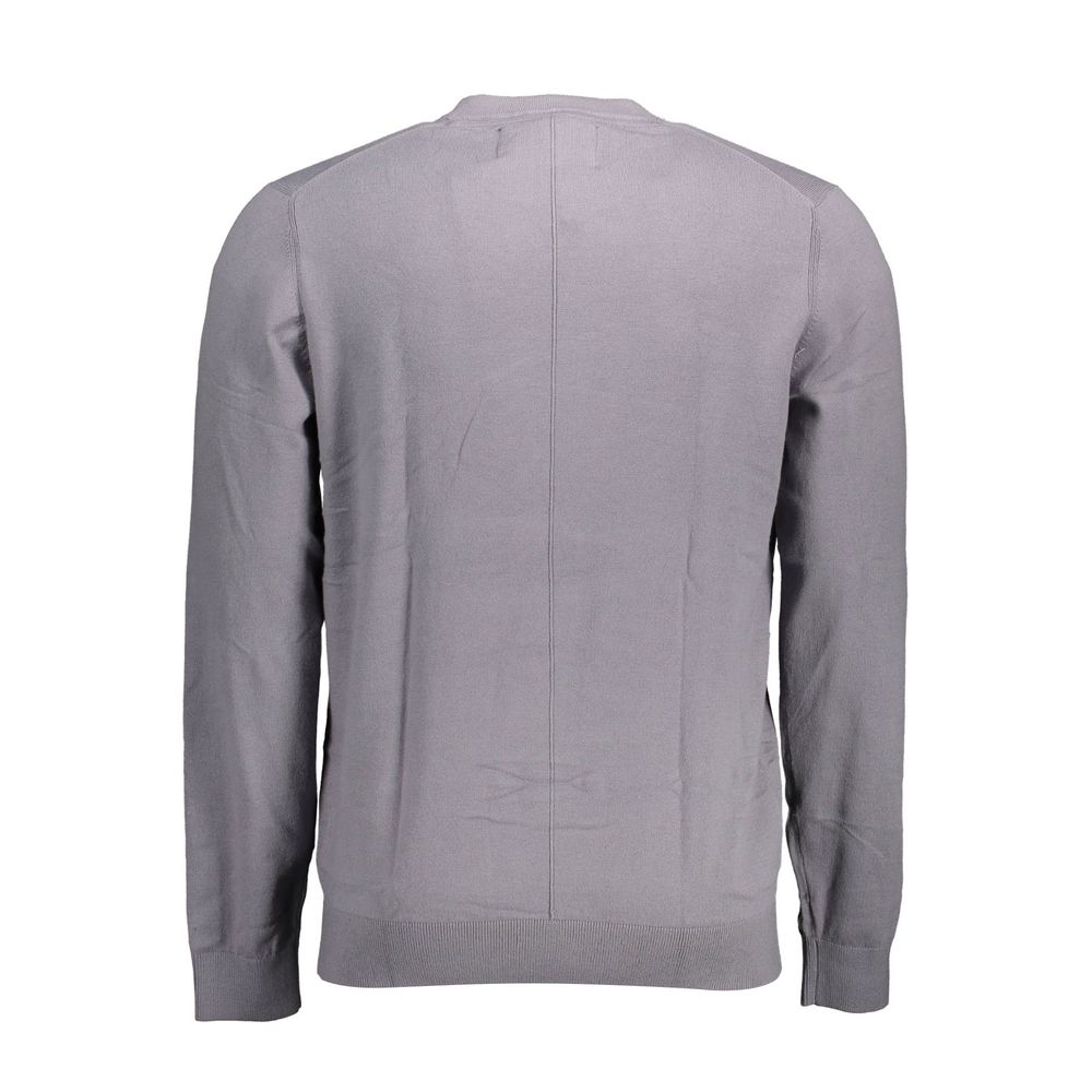Jersey gris de algodón para hombre
