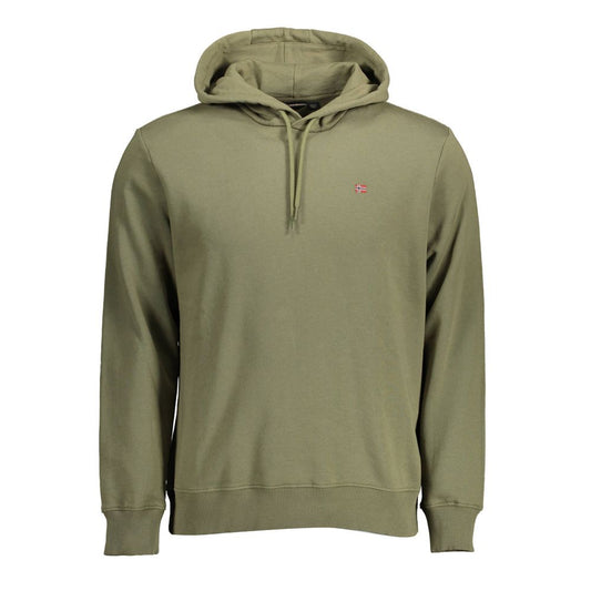 Jersey verde de algodón para hombre