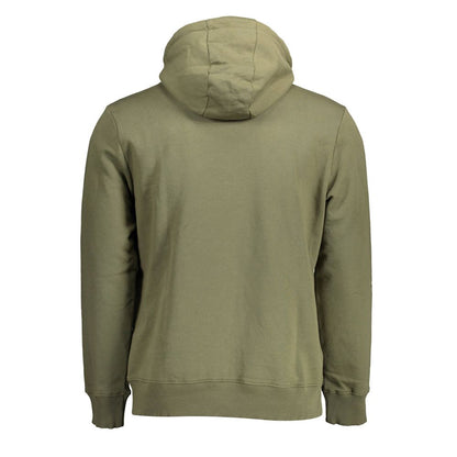 Jersey verde de algodón para hombre