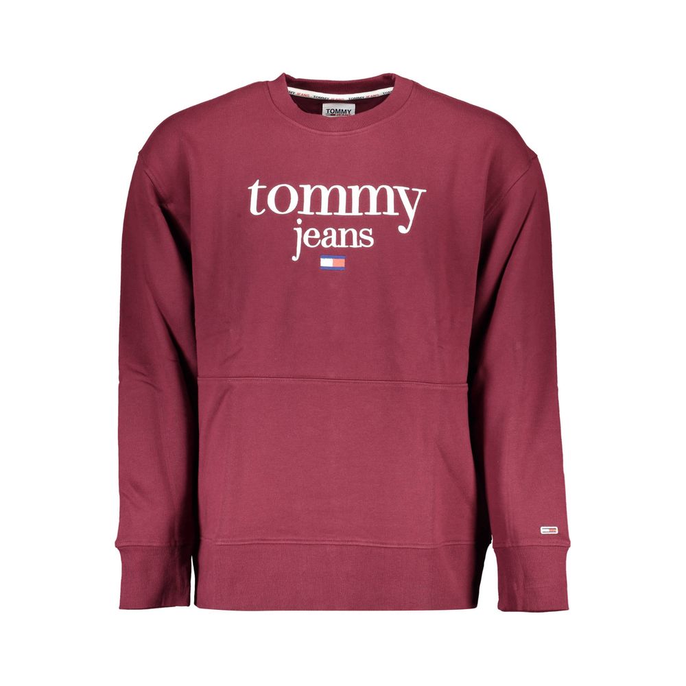 Jersey de algodón morado para hombre