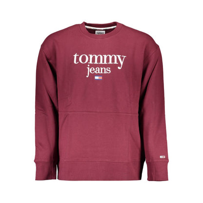 Jersey de algodón morado para hombre