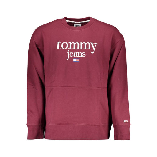 Jersey de algodón morado para hombre