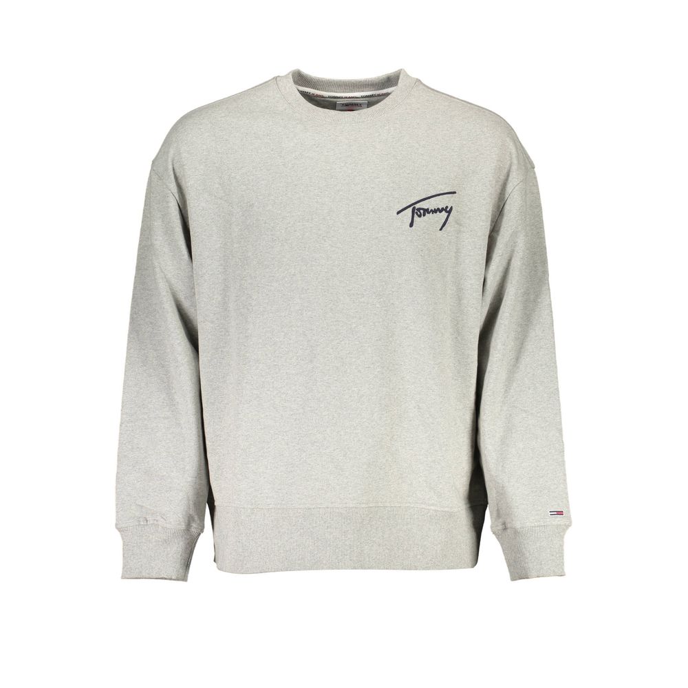 Jersey gris de algodón para hombre