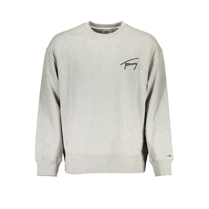 Jersey gris de algodón para hombre
