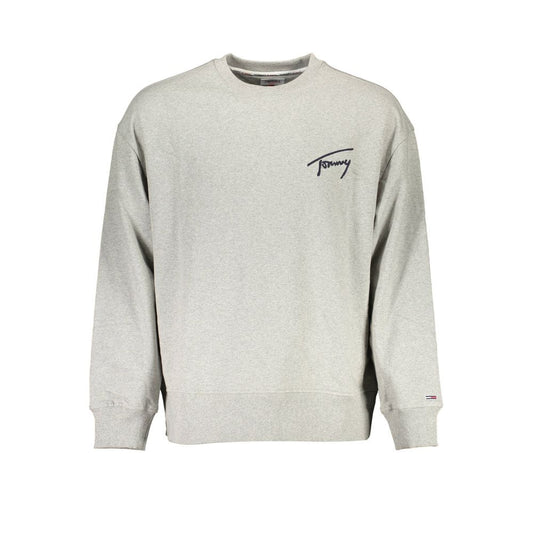 Jersey gris de algodón para hombre